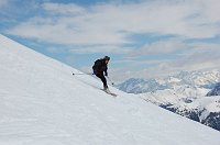 07 Scialpinista e Adamello
